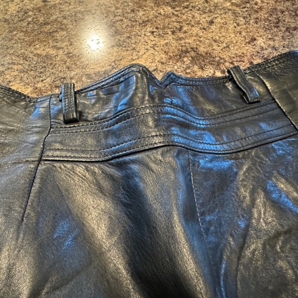 DI CAPRA Vintage guenuine leather pants size 9 - Picture 12 of 12